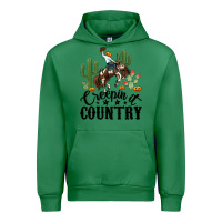 Emerald creepin it country rodeo Urban Hoodie - MaliasSmallBusiness