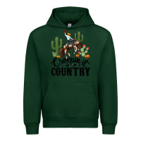 Foreset Green creepin it country rodeo Urban Hoodie - MaliasSmallBusiness