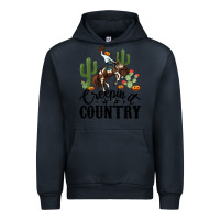 Navy creepin it country rodeo Urban Hoodie - MaliasSmallBusiness