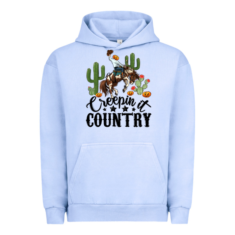 Creepin It Country Rodeo Urban Hoodie by MaliasSmallBusiness | Teevron