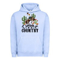 Pigment Grape Ice creepin it country rodeo Urban Hoodie - MaliasSmallBusiness