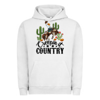 Pigment Lunar Rock creepin it country rodeo Urban Hoodie - MaliasSmallBusiness