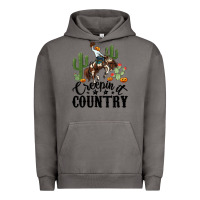Pigment Tornado creepin it country rodeo Urban Hoodie - MaliasSmallBusiness