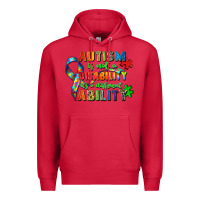 Cardinal autism is not a disability its a different ability Premium Hoodie - Zillion Design Studio