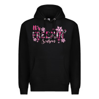 Black It's Freezin Season Pink Christmas Premium Hoodie - RanaPortraitStore