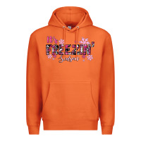 Carrot It's Freezin Season Pink Christmas Premium Hoodie - RanaPortraitStore