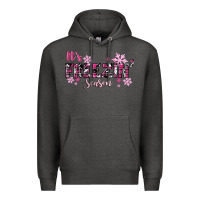 Charcoal Heather It's Freezin Season Pink Christmas Premium Hoodie - RanaPortraitStore