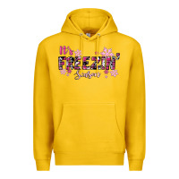 Lemon It's Freezin Season Pink Christmas Premium Hoodie - RanaPortraitStore