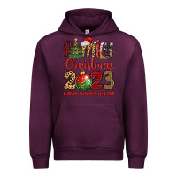 Mauve Wine family christmas 2023 making memories together Urban Hoodie - MaliasSmallBusiness
