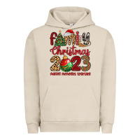 Pigment French Oak family christmas 2023 making memories together Urban Hoodie - MaliasSmallBusiness