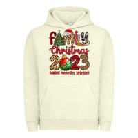 Pigment Pistachio family christmas 2023 making memories together Urban Hoodie - MaliasSmallBusiness