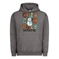 Pigment Tornado cozy season snowman Urban Hoodie - MaliasSmallBusiness