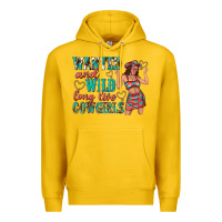 Lemon wanted and wild long live cowgirls Premium Hoodie - texasbilliewilder
