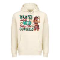 Tofu wanted and wild long live cowgirls Premium Hoodie - texasbilliewilder