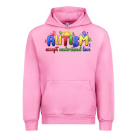 Fuchsia Pink autism accept understand love Urban Hoodie - MaliasSmallBusiness
