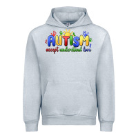 Heather Grey autism accept understand love Urban Hoodie - MaliasSmallBusiness