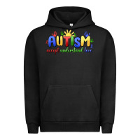 Pigment Black autism accept understand love Urban Hoodie - MaliasSmallBusiness