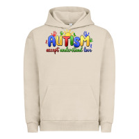 Pigment French Oak autism accept understand love Urban Hoodie - MaliasSmallBusiness