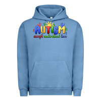 Pigment Pebble Blue autism accept understand love Urban Hoodie - MaliasSmallBusiness