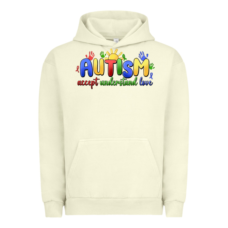 Autism Accept Understand Love Urban Hoodie by MaliasSmallBusiness | Teevron
