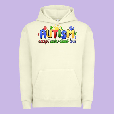 Urban Hoodie autism accept understand love