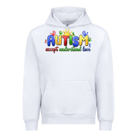White autism accept understand love Urban Hoodie - MaliasSmallBusiness