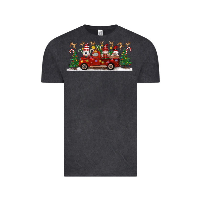 Christmas Gnome Truck Vintage Tee by Artiststas | Teevron