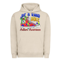 Pigment French Oak be a kind sole autism awareness Urban Hoodie - MaliasSmallBusiness