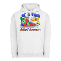 Pigment Lunar Rock be a kind sole autism awareness Urban Hoodie - MaliasSmallBusiness