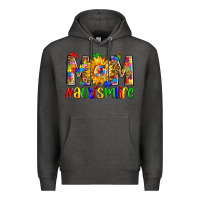 Charcoal Heather mom autismlife zillion Premium Hoodie - Zillion Design Studio