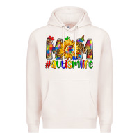 Pale Pink mom autismlife zillion Premium Hoodie - Zillion Design Studio