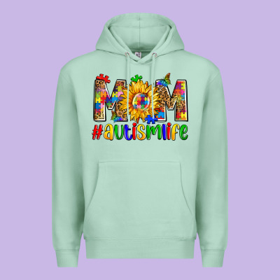 Mom Autismlife Zillion Premium Hoodie Designed By Zillion Design Studio