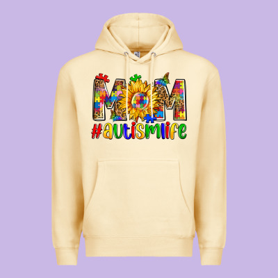 Mom Autismlife Zillion Premium Hoodie Designed By Zillion Design Studio