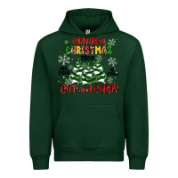 Forest Green farm fresh christmas trees Urban Hoodie - MaliasSmallBusiness
