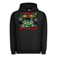 Pigment Black farm fresh christmas trees Urban Hoodie - MaliasSmallBusiness