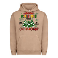 Pigment Burro farm fresh christmas trees Urban Hoodie - MaliasSmallBusiness