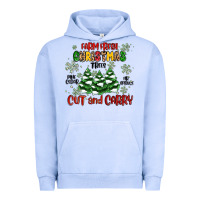 Pigment Grape Ice farm fresh christmas trees Urban Hoodie - MaliasSmallBusiness