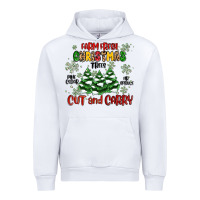 White farm fresh christmas trees Urban Hoodie - MaliasSmallBusiness
