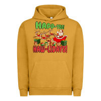 Pigment Peanut Butter happ yee haw lidays Urban Hoodie - MaliasSmallBusiness
