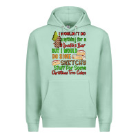 Seafoam I wouldnt do anything for a klondike bar Premium Hoodie - RanaPortraitStore