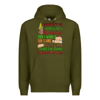 Army Green I wouldnt do anything for a klondike bar Premium Hoodie - RanaPortraitStore