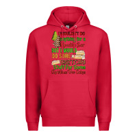 Cardinal I wouldnt do anything for a klondike bar Premium Hoodie - RanaPortraitStore