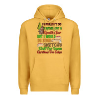 Mustard I wouldnt do anything for a klondike bar Premium Hoodie - RanaPortraitStore