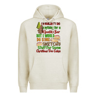 Oatmeal Heather I wouldnt do anything for a klondike bar Premium Hoodie - RanaPortraitStore