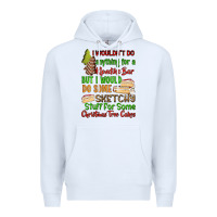 White I wouldnt do anything for a klondike bar Premium Hoodie - RanaPortraitStore