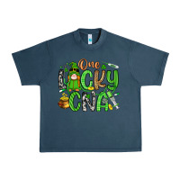 Midnight Navy one lucky cna Urban Heavy Tee - Artiststas