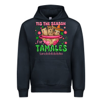 Navy tis the season for tamales tama la la la Urban Hoodie - MaliasSmallBusiness