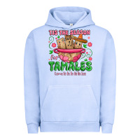 Pigment Grape Ice tis the season for tamales tama la la la Urban Hoodie - MaliasSmallBusiness