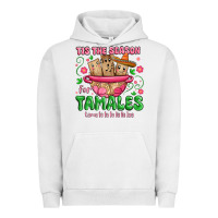 Pigment Lunar Rock tis the season for tamales tama la la la Urban Hoodie - MaliasSmallBusiness