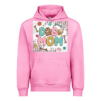 Fuchsia Pink dog mom Urban Hoodie - MaliasSmallBusiness